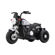 Mini Moto Elétrica Infantil Halei Bateria 6v Cinza - Zippy Toys