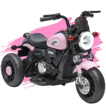 Mini Moto Elétrica Infantil Halei Bateria 6v Rosa - Zippy Toys Mini Moto Elétrica Infantil Halei Bateria 6v Rosa - Zippy Toys