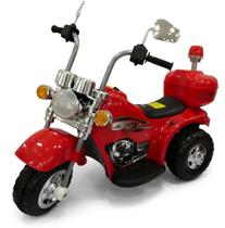 Mini moto eletrica infantil harley som e luz 12v - xcell -