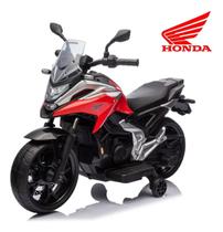 Mini moto elétrica infantil honda nc750x 12v até 35kg bw282 cor:vermelho