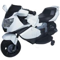 Mini Moto Elétrica Infantil Importway Bw044Br - Branco