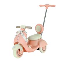 Mini Moto Elétrica Infantil Laços 6v Scooter Rosa