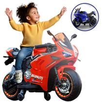 Mini Moto Elétrica Infantil Motocicleta Motinha Passeio Brinquedo Bateria 12v Controle Remoto