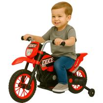 Mini Moto Elétrica Infantil Radical Bang Toys Vermelho 12V Mini Moto Elétrica Infantil Radical Bang Toys Vermelho 12V