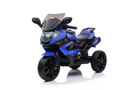Mini Moto Elétrica Infantil Triciclo Motorizado Criança Azul