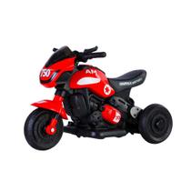 Mini Moto Elétrica Infantil Vermelha 3 Anos com Bateria Recarregável, Sons, Bivolt e Suporte até 30kg Mini Moto Elétrica Infantil Vermelha 3 Anos com Bateria Recarregável, Sons, Bivolt e Suporte até 30kg