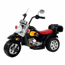 Mini Moto Elétrica Motocicleta Infantil Som Luz Bateria 6v E Retrovisor - Zippy Toyss