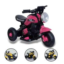Mini Moto Elétrica Triciclo Infantil Zippy 6V com Som e Música