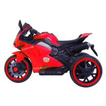Mini Moto Elétrica Triciclo Motorizado Com Som e Luz Bivolt