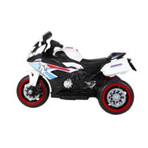 Mini Moto Esportiva Elétrica - Branca Mini Moto Esportiva Elétrica - Branca