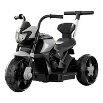 Mini Moto Esportiva Elétrica - Cinza