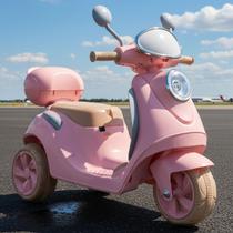 Mini Moto Infantil Elétrica Bella Clássica Lambreta 6 volts Luz e Som