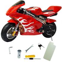 Mini Moto Infantil Gasolina 2 Tempos 49CC Speed Ninja GP Esportiva Importway WVPR-204 Vermelha Mini Moto Infantil Gasolina 2 Tempos 49CC Speed Ninja GP Esportiva Importway WVPR-204 Vermelha