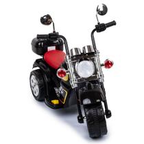 Mini Moto Motinha Elétrica Infantil 6v Triciclo com Baú