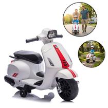 Mini Moto Motinha Elétrica Infantil 6V Vespa Licenciada Importway Bw433