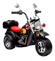 Mini Moto Motinha Elétrica Infantil Bateria 6v Led 3 Rodas