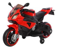 Mini Moto Moto Elétrica Infantil 6V Bw127 Vermelho - Importway