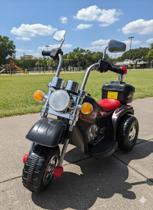 Mini Moto Motocicleta Infantil Som Luz Bateria 6v E Retrovisor Mini Moto Motocicleta Infantil Som Luz Bateria 6v E Retrovisor