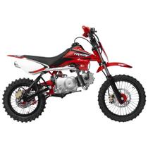 Mini Moto Off Road Pro Tork TR-100F Aro 14 X 12 Trilha Motocross Gasolina Pedal 4 Tempos 100CC