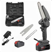 Mini Moto Serra Eletrica Bivolt corte rápido e confiável