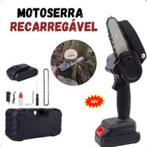 Mini Moto Serra Eletrica Bivolt ideal para poda rápida