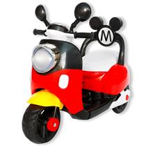 Mini Moto Triciclo Elétrico Infantil Crianças Mickey