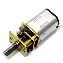 Mini Motor De Engrenagem De Metal DC 3V/6V/12V Com Roda De Engrenagem 15-1000 RPM Para Brinquedo