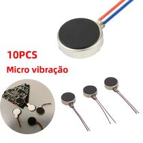 Mini Motor De Vibração Tipo Botão DC 3V 12000rpm 10 Peças Para Celular E Tablet