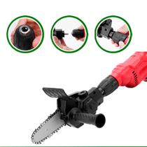 Mini Motosserra Adaptador Para Furadeira Para Podar E Serrar - Snel Mini Motosserra Adaptador Para Furadeira Para Podar E Serrar - Snel