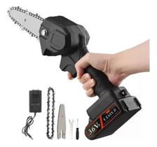 Mini Motosserra Elétrica Bateria Recarregável Portátil Poda-galho