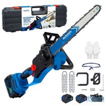 Mini Motosserra Elétrica Exbom MQLMS12500 30cm 2 Baterias 12 Mini Motosserra Elétrica Exbom MQLMS12500 30cm 2 Baterias 12
