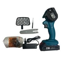 Mini Motosserra Eletrica Portatil Bateria Carregador