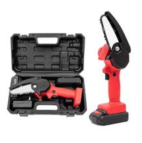 Mini Motosserra Elétrica Recarregável 500w Bateria de 24volts Bivolt