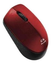 MINI MOUSE SEM FIO C3 USB 2.4 GHz 1000 DPI Vermelho