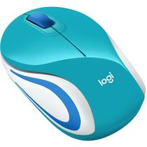 Mini Mouse Sem Fio M187 Azul Acqua Logitech 26965