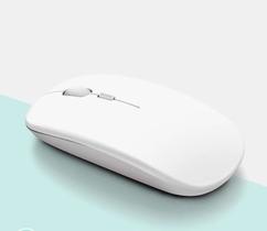 Mini mouse sem fio para tablet PC com mouse pad branco Mini mouse sem fio para tablet PC com mouse pad branco