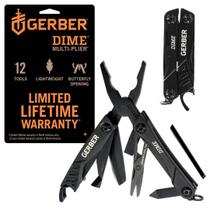 Mini Multiferramenta EDC Gerber Gear Dime - 12 em 1 com Alicate de Bico Fino