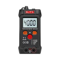 Mini Multímetro Digital 4000 Contagens De Variação Automática TRMS AC DC Resistência De Tensão NCV
