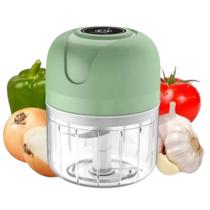 Mini Multiprocessador d Alimentos Elétrico Portátil Compacto -