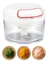 Mini Multiprocessador Manual Ladh Home 2 Lâminas Inox 170ml Branco Mini Multiprocessador Manual Ladh Home 2 Lâminas Inox 170ml Branco