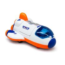 Mini Nave Infantil Com Movimento A Fricção Sem Pilhas Portas Articuladas E Boneco Astronauta Mini Nave Infantil Com Movimento A Fricção Sem Pilhas Portas Articuladas E Boneco Astronauta