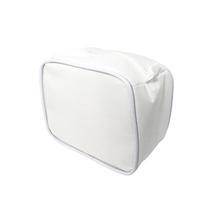 MINI necessaire inteira NAILON BRANCA (tecido) 15x12 MINI necessaire inteira NAILON BRANCA (tecido) 15x12