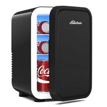 Mini Nevera BEICHEN 6L/8 Latas Refrigerador y Calentador Portátil Negro Mini Nevera BEICHEN 6L/8 Latas Refrigerador y Calentador Portátil Negro