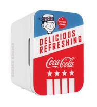 Mini nevera portátil Cooluli Retro Coca-Cola 10L/12 latas