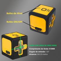 Mini Nível Laser 20m 2 Linhas Mini Nível Laser 20m 2 Linhas
