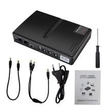 Mini Nobreak, Fonte Ups Portátil, 5V/9V/12V, 18W, Camera