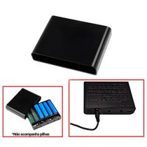 Mini Nobreak, Ups, 5V/9V/12V, Para Câmeras E Roteador-Preto