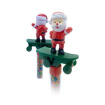 Mini Noel no Skate com Balinhas Tutti Frutti - 12 Unid