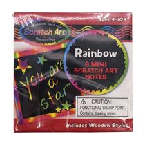 Mini Notas Artísticas Scratch Melissa & Doug Rainbow Mini Notas Artísticas Scratch Melissa & Doug Rainbow