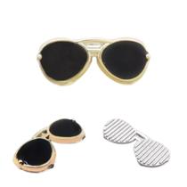 Mini Óculos De Sol Para Amigurumi 21Mm X 9Mm Com 10 Unidades